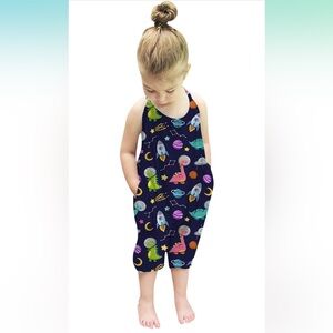 Planet-Dinosaur Jumpsuit